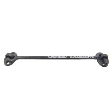Antika Tarz Dekoratif Pirinç  Çengeli  20cm Oksit