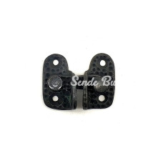 Antika Tarz Dekoratif Pirinç Mini Kapak Mandalı  40x45 Mm Oksit