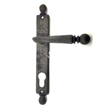 Antika Tarz Dekoratif Pirinç Misket Wc Banyo Kapı Kolu  245x34 Mm Oksit