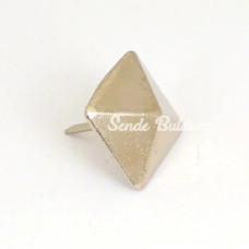 Altın Sarı Piramit Kabara Raptiye 24 Mm  10