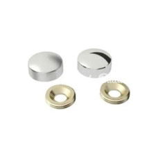Vida Kapama Kapağı 30 Mm Krom  2 Adet
