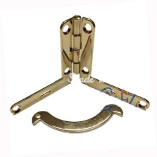 Makaslı Menteşe  16x36x76mm Gold 100 Adet