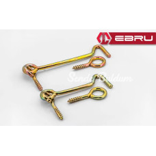  Kapı Pencere Halkalı Çengel Kanca Kilit 120  5 Adet