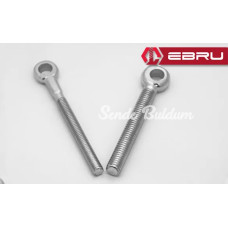 Delikli Gözlü Civata M6  5 Adet