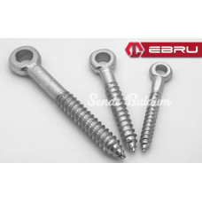 Delikli Gözlü Vida 6  5 Adet