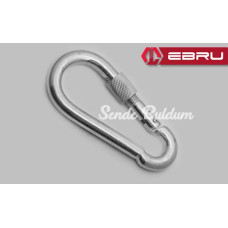 Vidalı Karabina Kanca Çengel 6mm  5 Adet