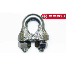 Çelik Halat Bağlama Düğüm Klemens 5 Mm  50 Adet