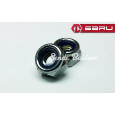 Altıköşe Fiberli Somun M6  100 Adet