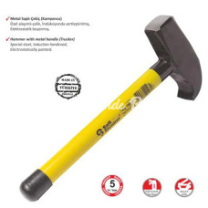 Kamyoncu Metal Saplı Çekiç 500 Gr