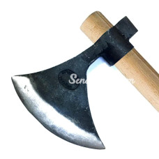 Keserli Saplı Büyük Ay Balta 90 Cm  Dövme Çelikten
