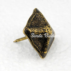  Eskitme Antik Piramit Kabara / Raptiye 24 Mm 10