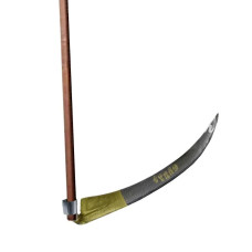 Komple Tırpan  Ahşap Saplı 5 Parça Set 60 Cm