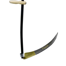 Komple Tırpan  Metal Saplı 6 Parça Set  Ahşap Elcik 85 Cm