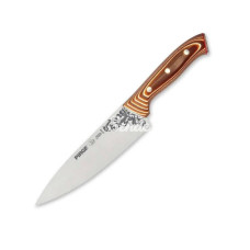 32160 Elite Şef Bıçağı 19 Cm  Perçinli Kahverengi Kompozit Sap