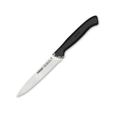 38049 Ecco Tırtıklı Sebze Et Biftek Steak Bıçağı 12 Cm  Siyah