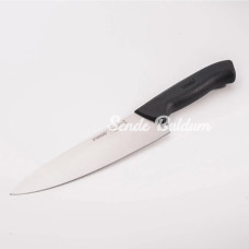 38160 Ecco Şef Bıçağı 19 Cm  Siyah