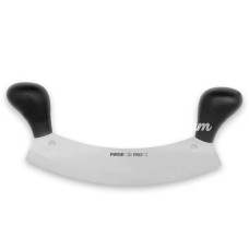 71120 Profi Kıyma Pizza Satır Zırh Bıçağı 26 Cm  Siyah Çift Saplı