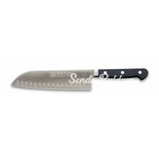 61950  Sıcak Dövme Oluklu Santoku Şef Bıçağı 18 Cm