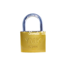 Eko Sarı Boyalı Kısa Kancalı Asma Kilit 63mm