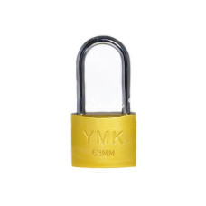 Eko Sarı Boyalı Uzun Kancalı Asma Kilit 63mm